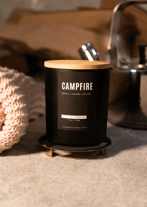 Campfire, Wood Wick Coco Apricot Candle