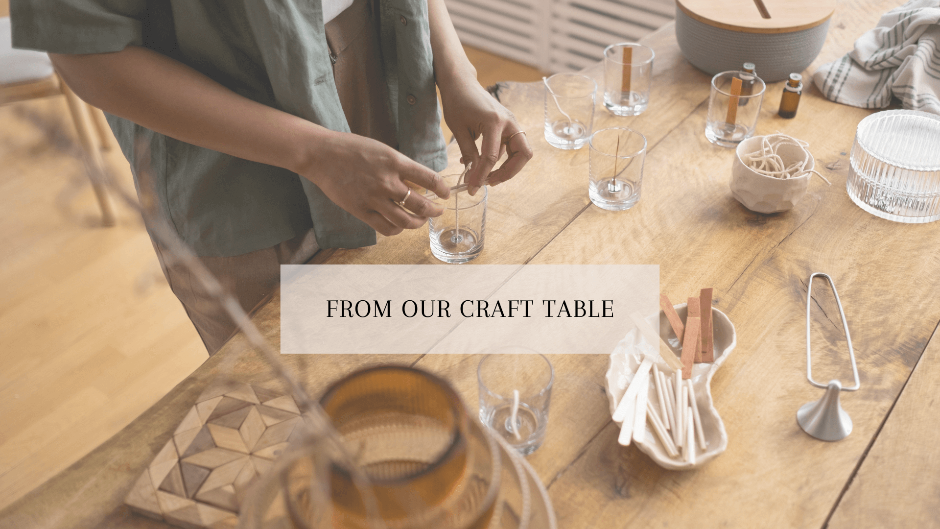 From Our Craft Table - Get product and business updates from our blog